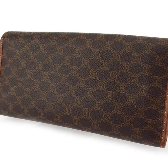 Celine Purse macadam PVC ?~ leather Authentic used - Picture 2 of 9